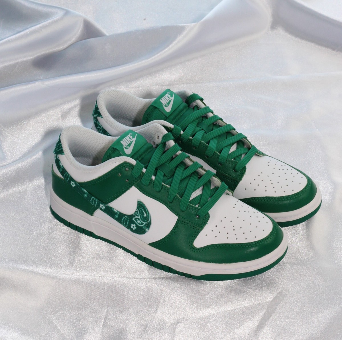 NIKE / DUNK LOW SP_ダンク ロー SP/28cm/GRN Size 8W - Nike Dunk Low Essential Paisley Pack Green White Low Top