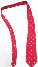 1650) CARROT & GIBBS MEN'S TIE 100% SILK MADE IN USA