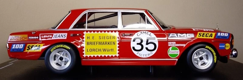 MERCEDES 300 SEL 6.8 AMG 1971 1/18 WERK83 - Imagen 6 de 8