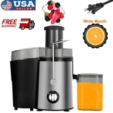 800W Electric Juicer Fruit Vegetable Blender Juice Extractor Citrus Machine New