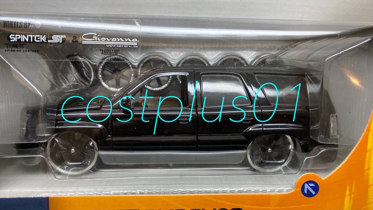 ミニカー 2002 CADILLAC ESCALADE DAB CITY Jada Dub City 1/24 Scale Diecast 53639 - 2002 Cadillac