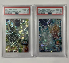 2021 SUPER DRAGON BALL 11TH ANNIV. SPECIAL SET PSA 10 (pack of 2 cards)