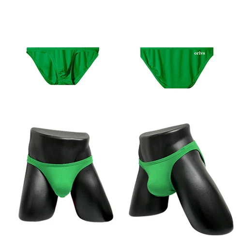 Soft Modal Men's Sexy Bikini Briefs Low-rise Pouch Stretch Underpants Underwear - Picture 24 of 26