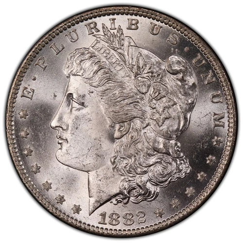 1882-O $1 Morgan PCGS MS65 Spectacular Blast White Frosty Gem w/ Strong Strike!