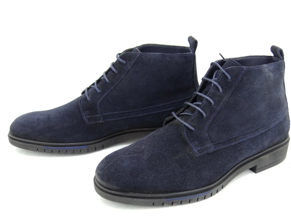 Bottines Tommy Hilfiger Pour Hommes Chaussures Bottes Taille 43 Comme Neuf - Photo 4/4