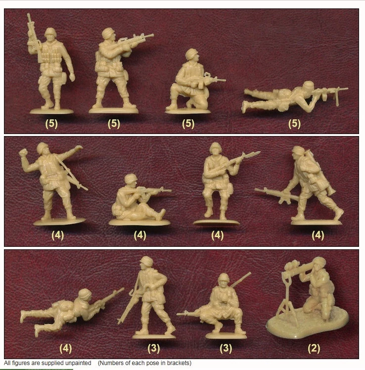 Revell Toy Soldiers 1/72 " Modern US Infantry " Sealed box 02520 complete! - Image 2 of 4