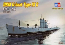 HobbyBoss 87007 German Submarine Type IX C 1/700 Scale Plastic Model Kit