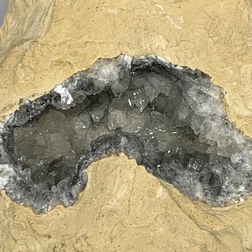4.96 lbs, 8.5"x5.7"x3.1", Natural Calcite Geode Mineral Specimens @Morocco, B111 - Picture 10 of 12