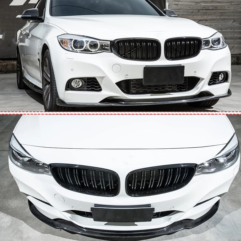 Gloss Black Front Grill Kidney For BMW F34 328i 330i 335i 340i GT xDrive 2012-18 Foto 2 de 4