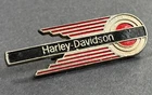 MOTORCYCLE Pin Badge HARLEY DAVIDSON Large 62mm
