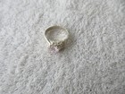 LOVELY~[+ QUALITY ]~ 925 STERLING SILVER PINK CZ DESIGN RING ~~SIZE 10 — photo 8