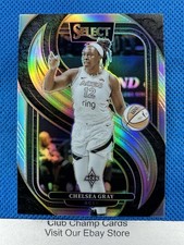 2025 #128 Chelsea Gray Panini Select WNBA Premier Silver Prizm Aces