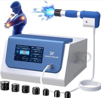 2026 Shock Vitalize Lite ESWT Shockwave Therapy Machine for Pain Muscle Relief