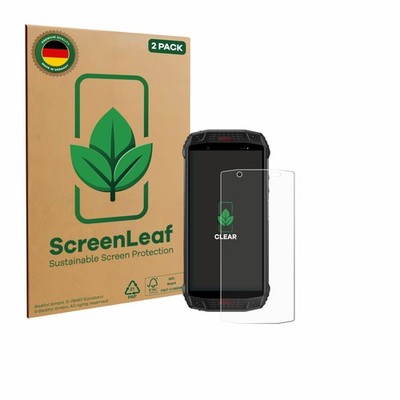 2x ScreenLeaf Displayschutzfolie für Ulefone Armor 15 nachhaltig verpackt