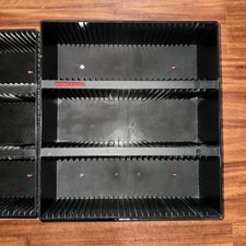 x3 Laserline 270 CD Storage Rack Organizer Wall Mount Shelf Desktop Lot Of 3
