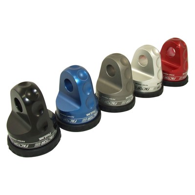 Factor 55 Prolink Series Gray Shackle Mount w Titanium Pin & Rubber Guard