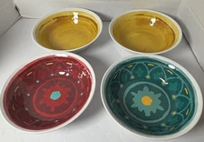 Set of 4 Food Network  Melamine Soup/Cereal/Salad Bowls