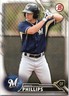 2016 Bowman Draft #BD-175 Brett Phillips Brewers