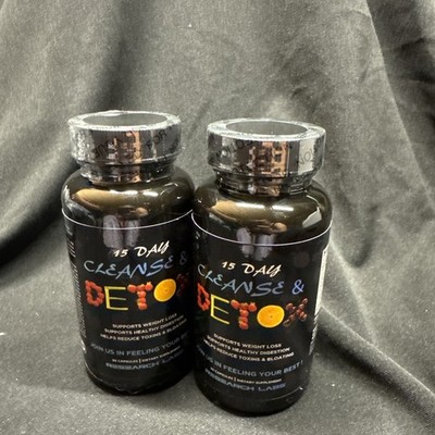 Research Land Liver Cleanse And Detox 2  Bottles Total 120 Capsules