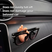 Practical Stylish Versatile Easy-To-Use Reliable Useful 2-Piece Car Glasses Clip