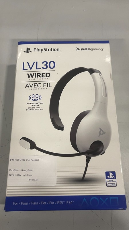 Pdpgaming LVL30 chat headset