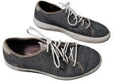 Skechers Air-Cooled Memory Foam Classic Fit Shoes Gray Mens US 11