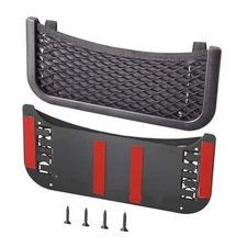 Universal Boat Caddy Organizer Mesh Bag, Plastic Frame Net Pocket, Boat 1