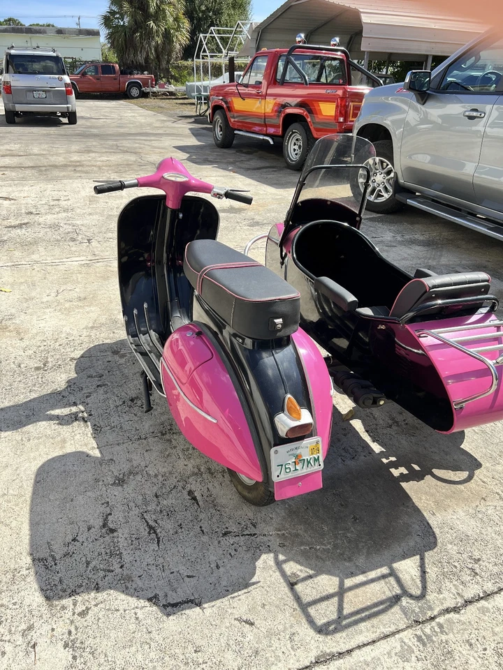 1969 Vespa Piaggio with Sidecar - Image 4 of 4