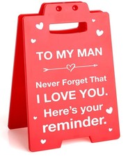 To My Man Gifts Valentines Day Gifts for Boyfriend Husband, I Love You Gifts ...