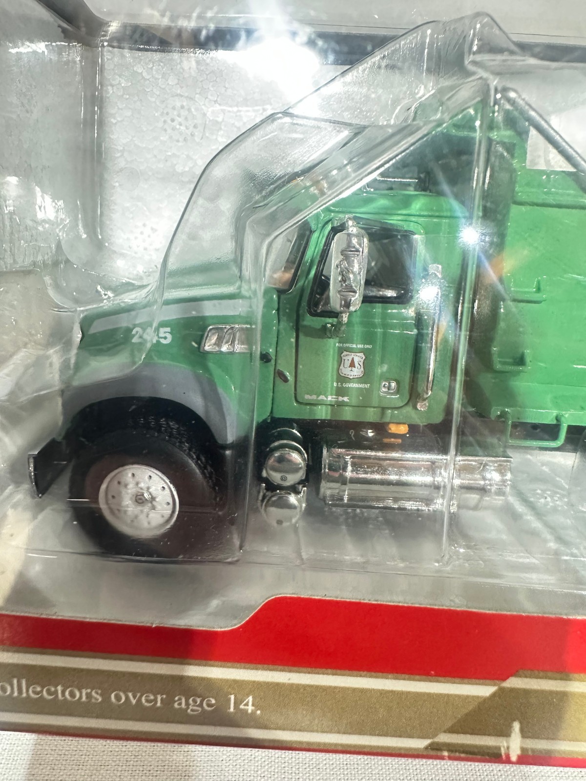 U.S. Forest Service Mack Granite MP Dump Truck By First Gear 1/50th Scale