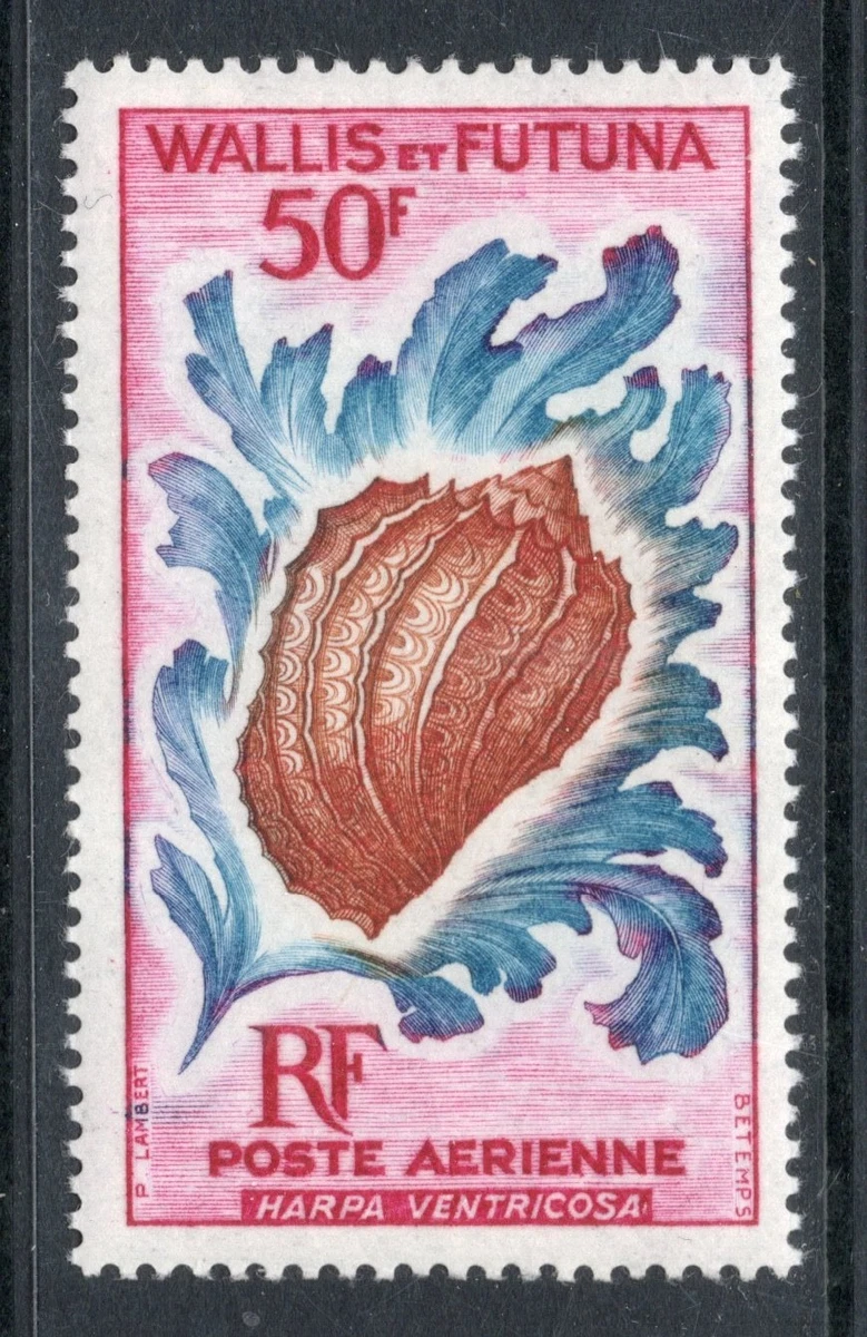Wallis & Futuna 1963 50fr Air Mail   Sc# C18  OG MNH   (00353)