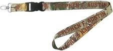 Stephen F Austin University Lumberjacks Realtree Xtra® CamoLanyard Keychain...