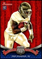 2012 Bowman #BAA-TR Trent Richardson - All-Americans FREE SHIPPING!