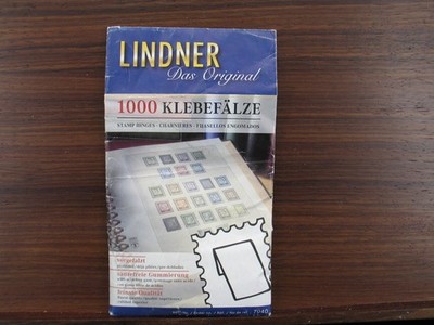 1 UNOPENED PACK OF LINDNER HINGES 1000 FOLDED