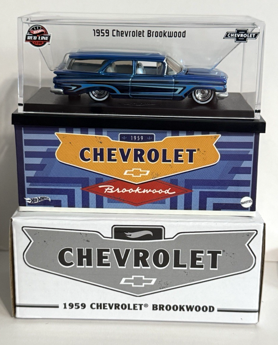 Hot Wheels Collectors RLC 1959 CHEVROLET BROOKWOOD Low Rider Wagon