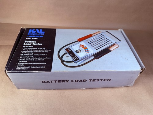KAL EQUIP BY ACTRON 4260 DIAGNOSTIC BATTERY LOAD TESTER in ORIGINAL BOX