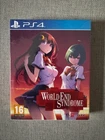 ps4 WORLD END SYNDROME Limited Edition REGION FREE PAL PS5 Brand New Sealed