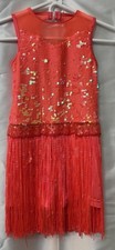 Weissman Fringe Dance Costume JAZZ Size MC