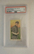 1909-11 T206 Piedmont 350-460/25 Baseball Johnny Evers w/Bat Chicago PSA 1.5 FR