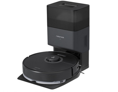 Roborock Q7 Max+ Staubsauger schwarz, Saugleistung: bis zu 4200 Pa