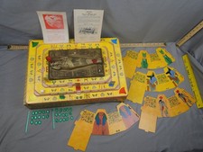 1971 Voice of the Mummy Board Game Green Precious Jewels