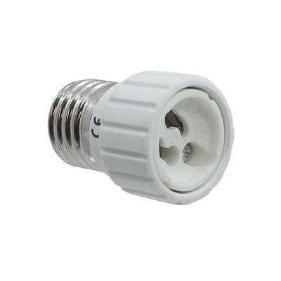 Adapter Lampenfassung E27 zu GU10, max. 60W, Keramik, Fassungsadapter