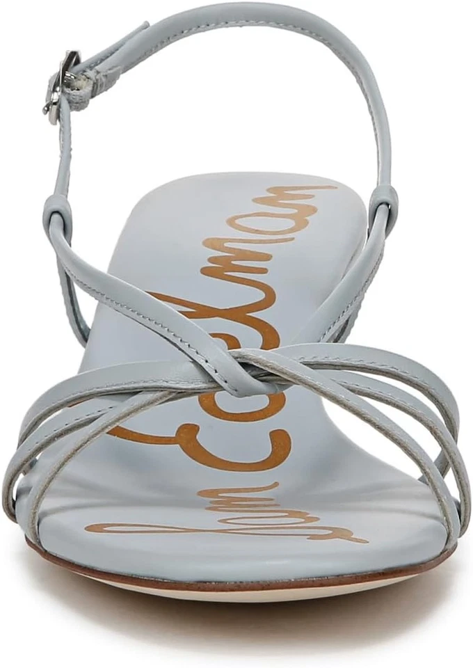 Sandalia de tacón de gatito Sam Edelman para mujer con tiras Cressa nueva sin caja Foto 3 de 4