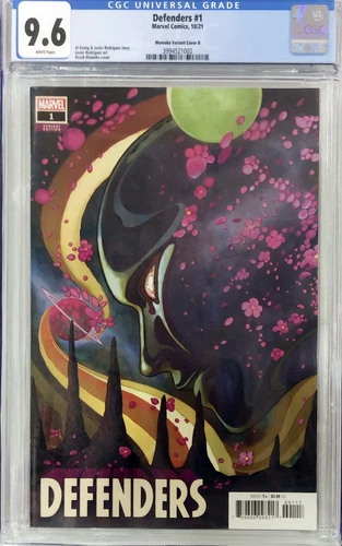 DEFENDERS #1 - (1:50) SILVER SURFER BLACK MOMOKO COVER - CGC 9.6