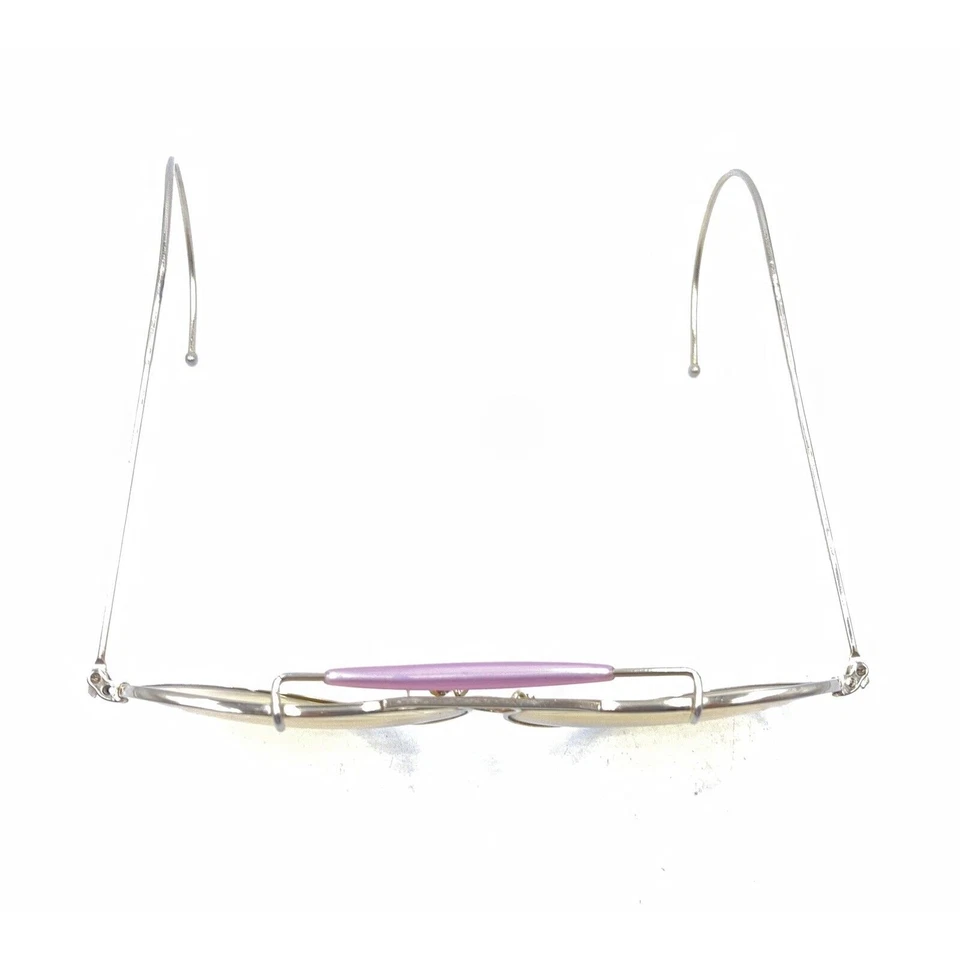 Gafas de sol de aviador vintage doradas rosas de Estados Unidos lentes amarillas diseñador japonés deportes Foto 3 de 4