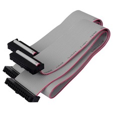 uxcell IDE PATA Extension Flat Ribbon Cable, Female to Female, 50 cm, 2.54 mm...