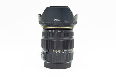 Sigma EX 17-50mm F2.8 DC OS HSM Objektiv mit Bildstabilisator für Canon EF-S