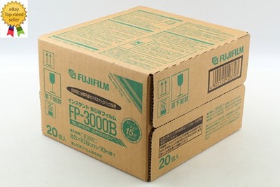 20 Packs [ New 09/2006 ] FujiFilm FP-3000B Instant Black & White Film From JAPAN