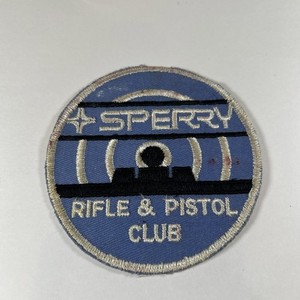 VINTAGE SPERRY RIFLE & PISTOL CLUB PATCH
