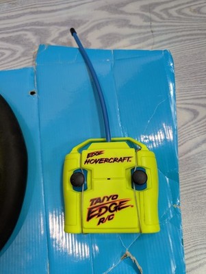 Team Edge Taiyo Hovercraft RC Remote Control 90s Neon Green VTG